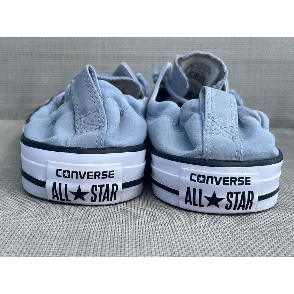 Converse Shoreline Slip On Sneakers Womens 10 Blue Excellent Low Top Canvas - Picture 3 of 10